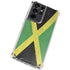 Jamaica Flag Distressed Galaxy S21 Ultra 5G Clear Case